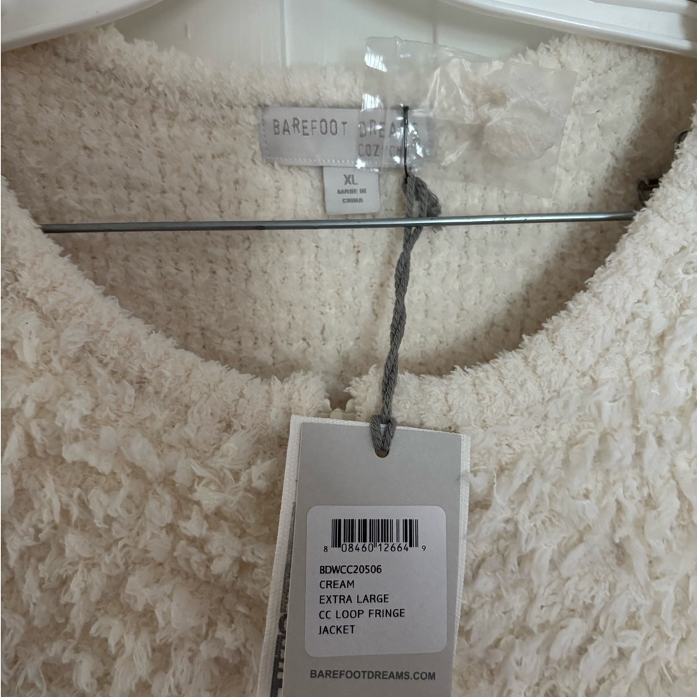 NWT Baredoot Dreams CC Loop Fringe Jacket xl - Picture 2 of 6